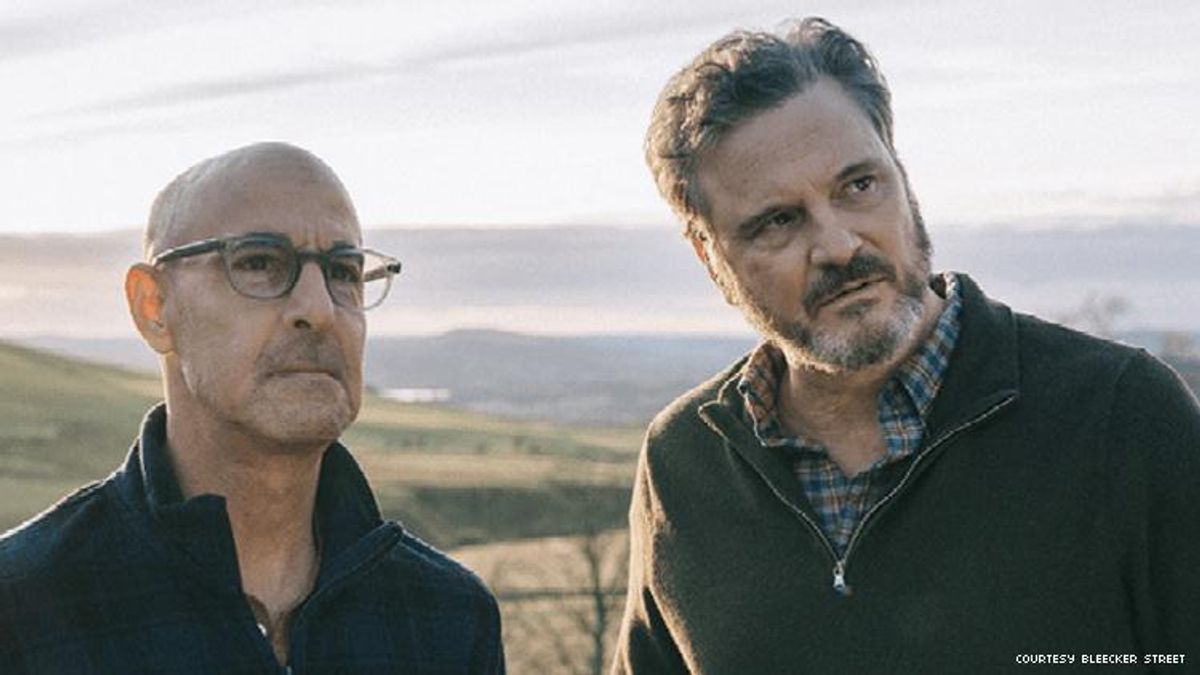 Stanley Tucci and Collin Firth