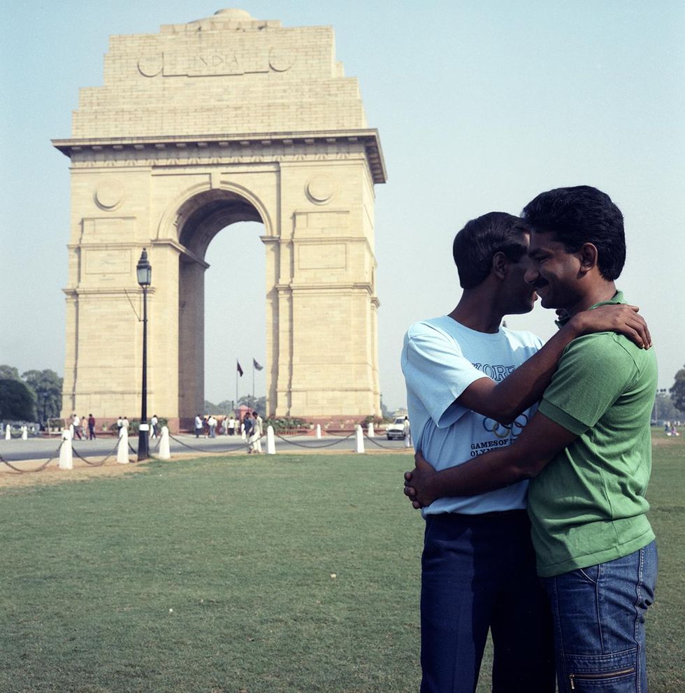 Subversive Pics of Male Intimacy Challenged 1980s India