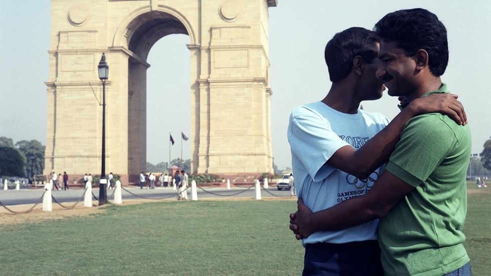 Subversive Pics of Male Intimacy Challenged 1980s India
