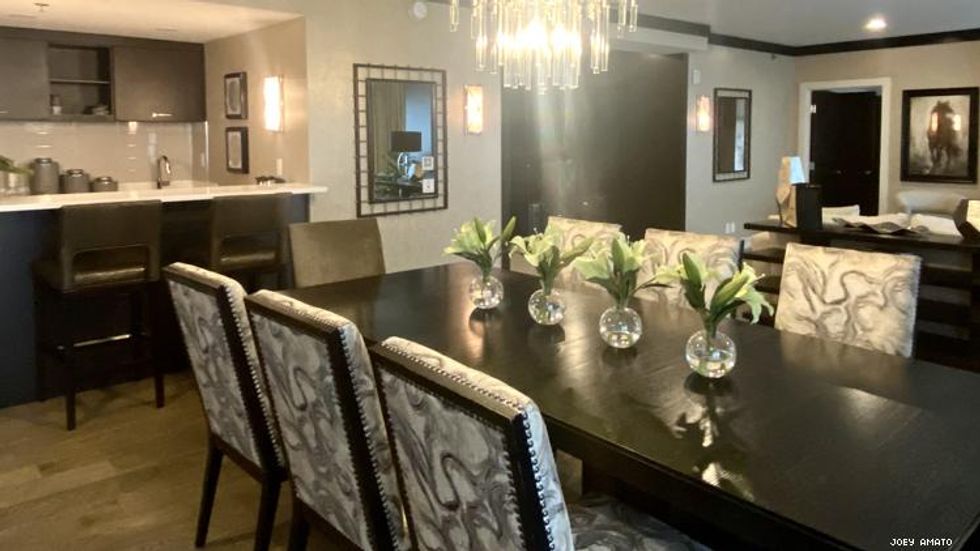 Suite in Radisson Plaza Hotel in Kalamazoo