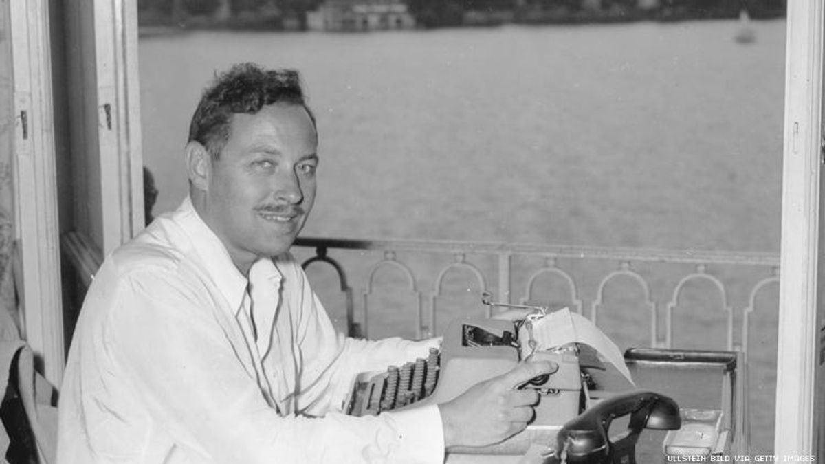 Tennessee Williams in Germany January 1 1950