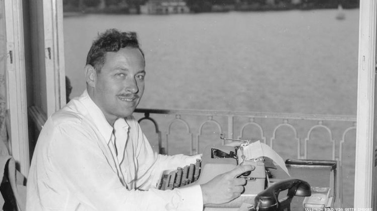 Tennessee Williams in Germany January 1 1950