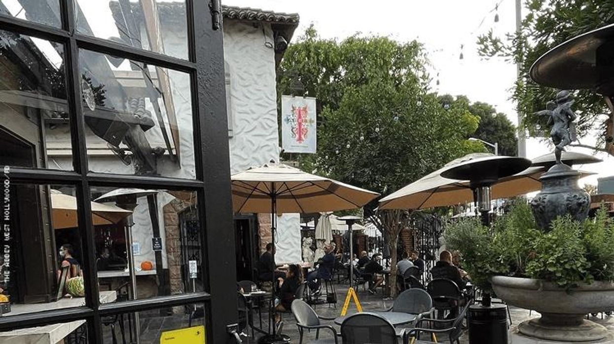 The Abbey bar in West Hollywood