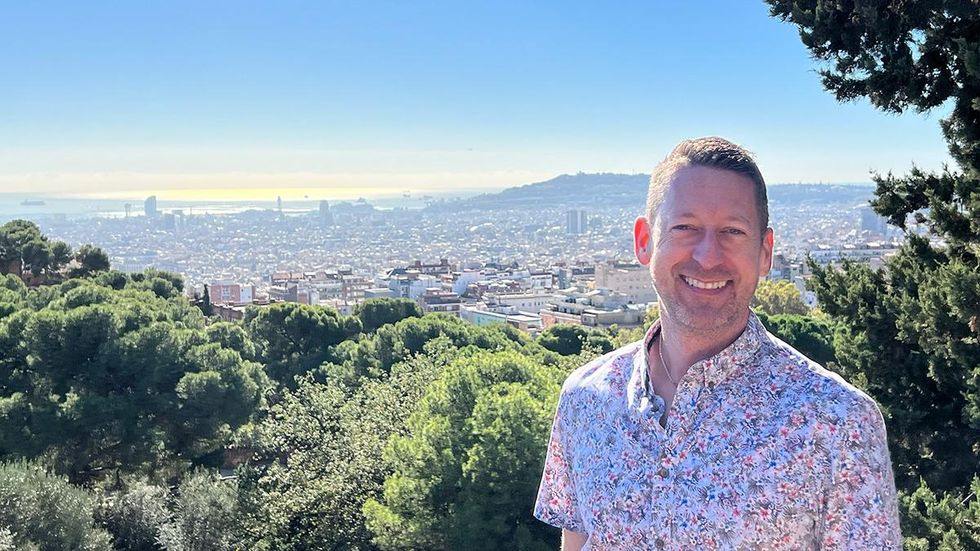 The author at Park G\u00fcell