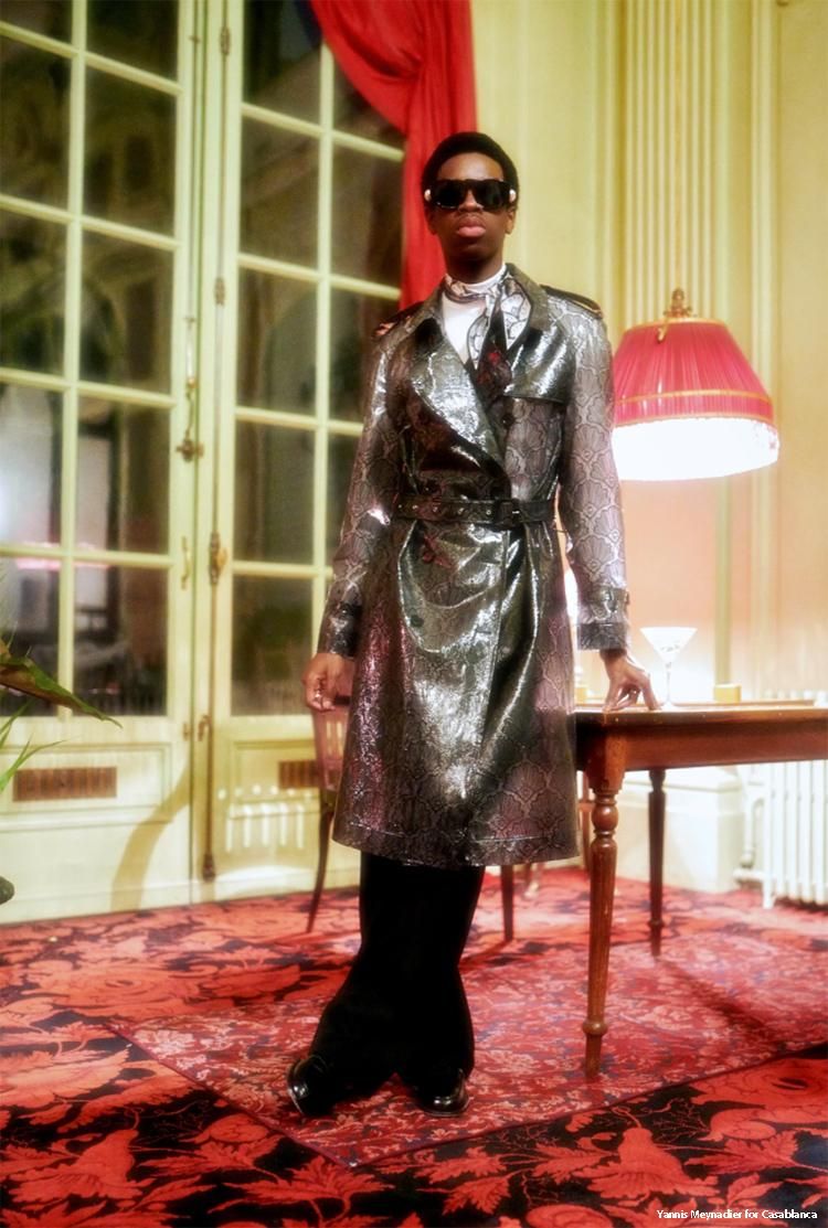 The Casablanca Fall Collection from Charaf Tajer feels like a sartorial vacation