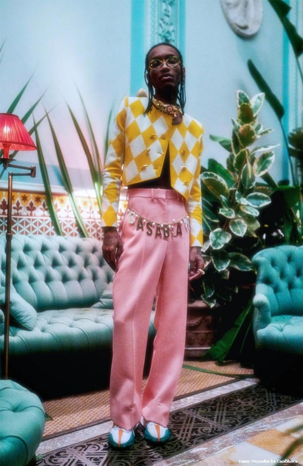 The Casablanca Fall Collection from Charaf Tajer feels like a sartorial vacation