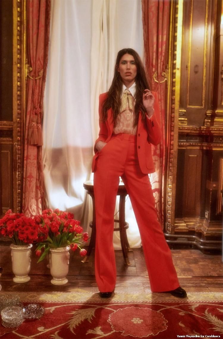 The Casablanca Fall Collection from Charaf Tajer feels like a sartorial vacation
