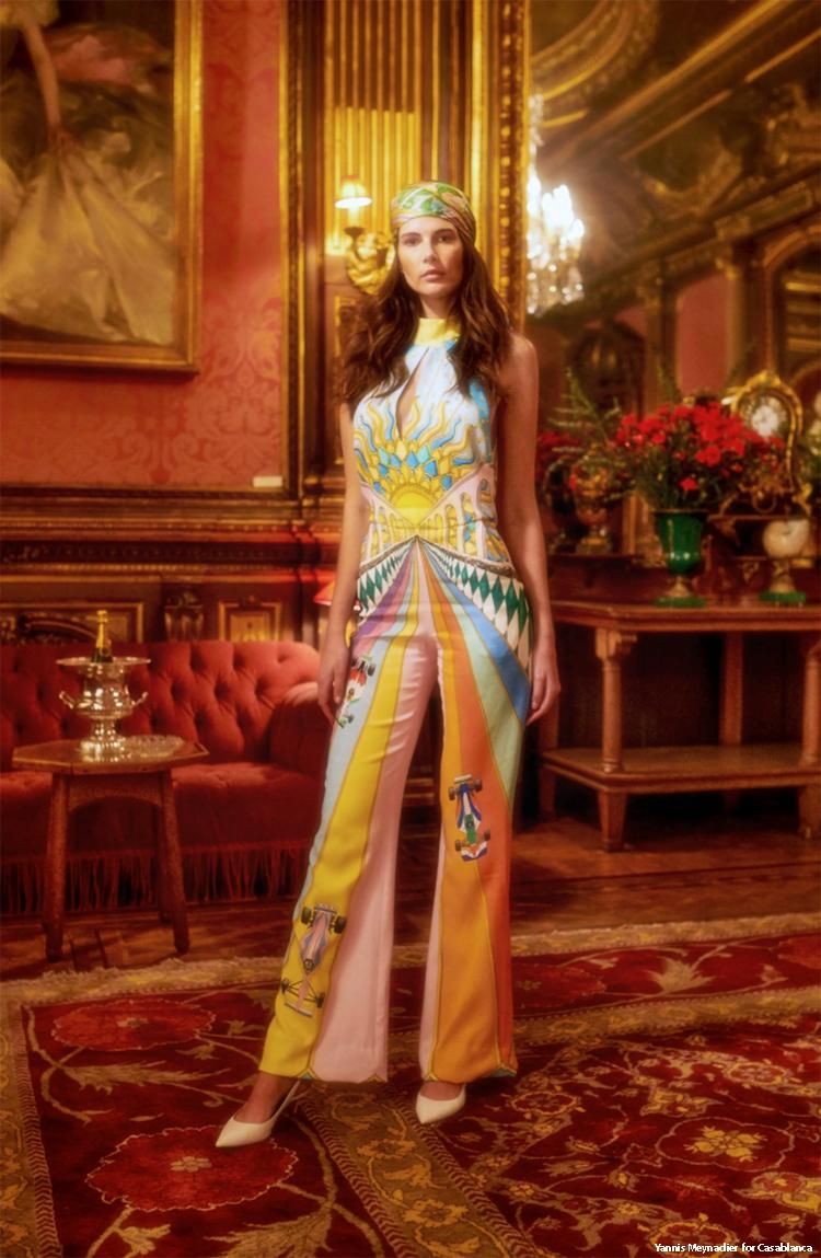 The Casablanca Fall Collection from Charaf Tajer feels like a sartorial vacation