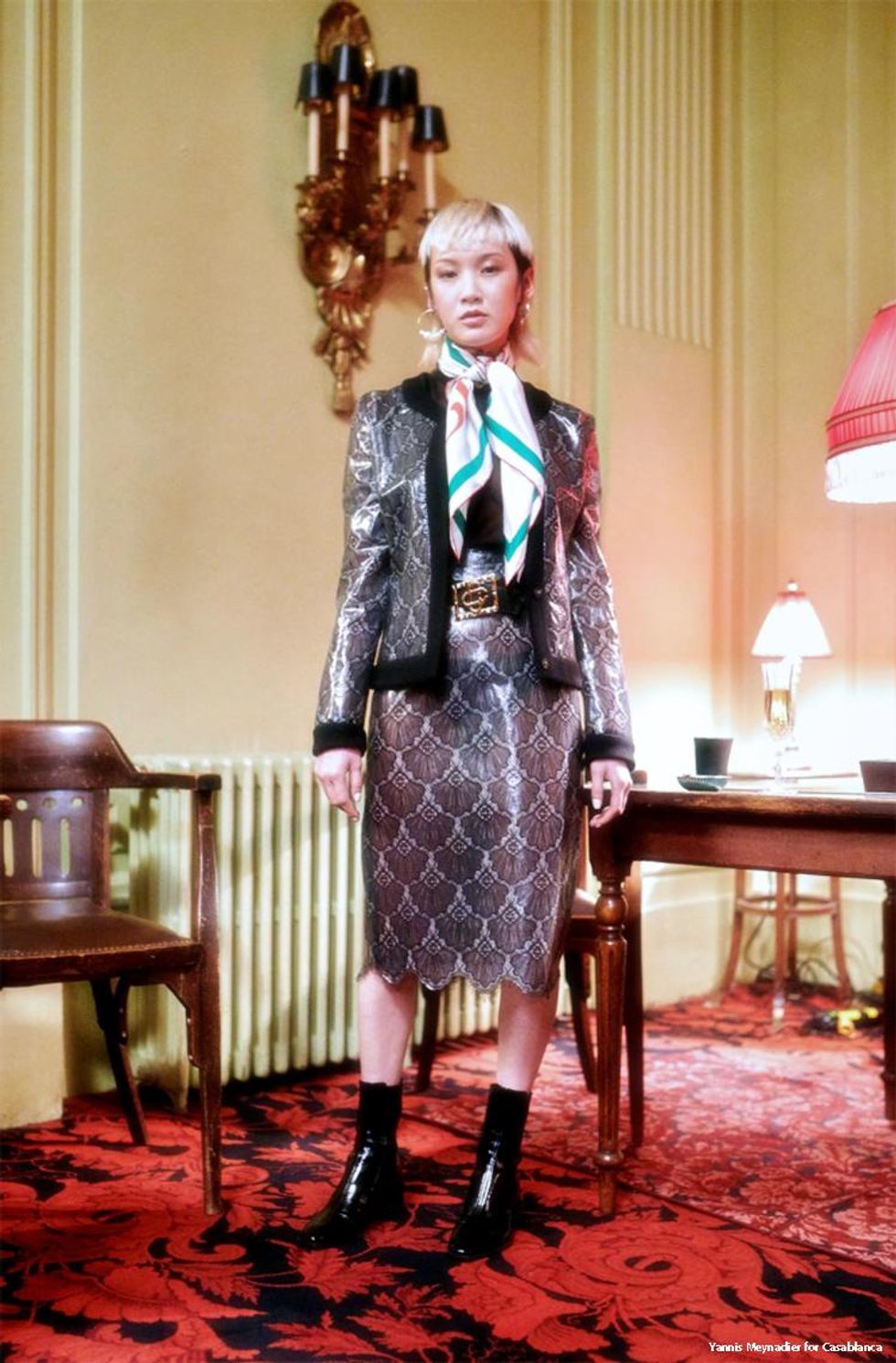 The Casablanca Fall Collection from Charaf Tajer feels like a sartorial vacation