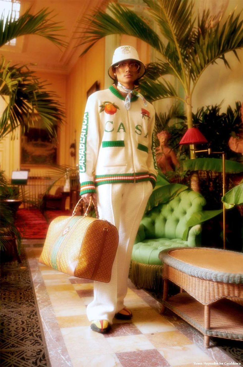 The Casablanca Fall Collection from Charaf Tajer feels like a sartorial vacation