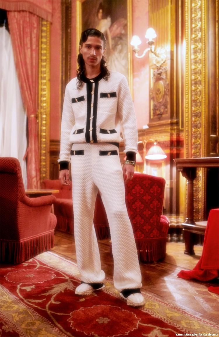 The Casablanca Fall Collection from Charaf Tajer feels like a sartorial vacation