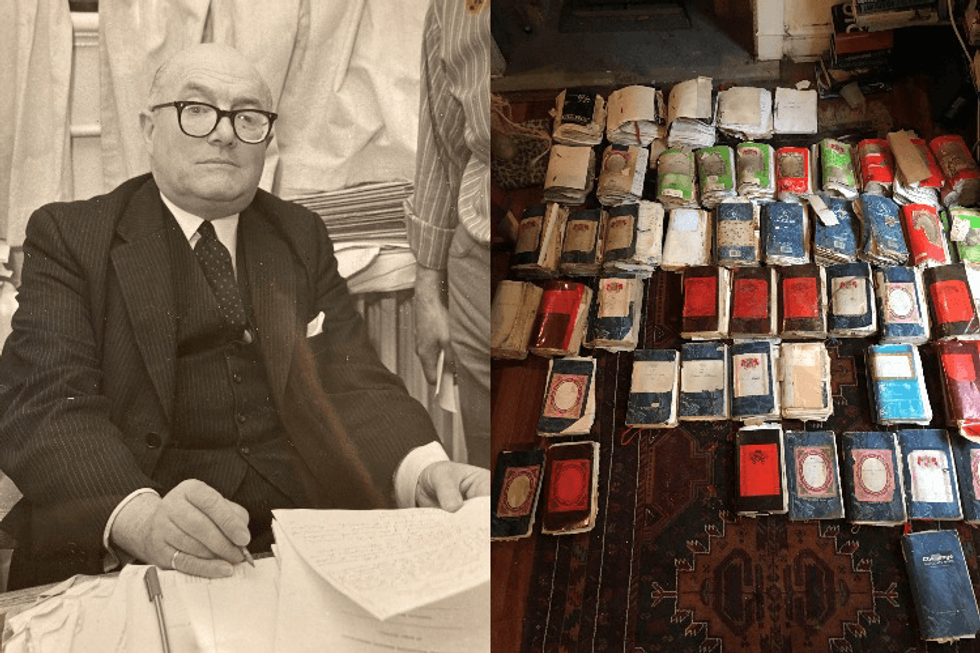 The famed Mr Lucas diaries detai the life and sexual exploits of gay man George Lucas from the 1940s until his death in 2014.