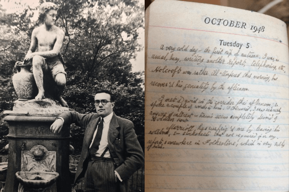 The famed Mr Lucas diaries detai the life and sexual exploits of gay man George Lucas from the 1940s until his death in 2014.