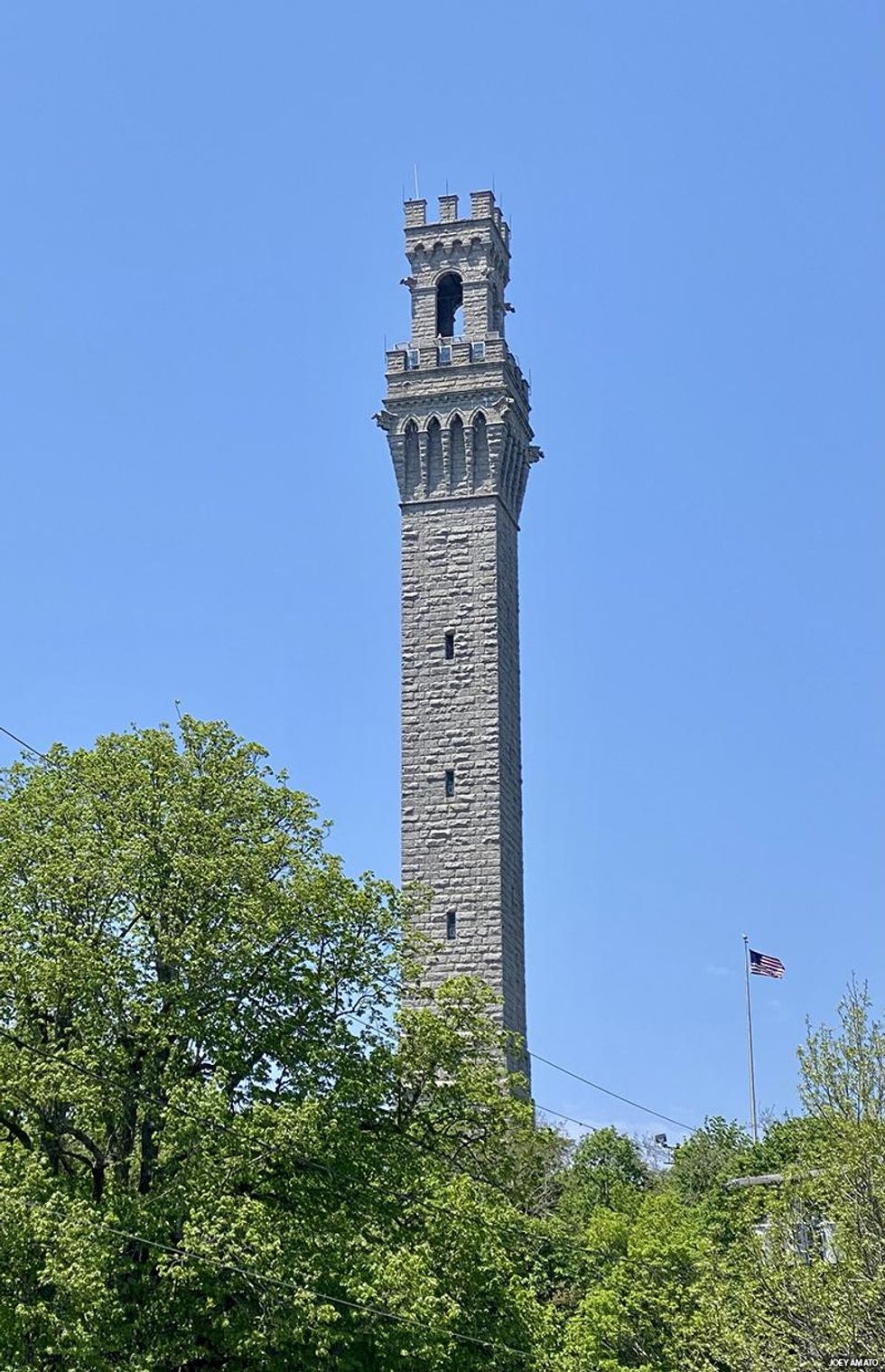 The Pilgrim Monument in Provincetown