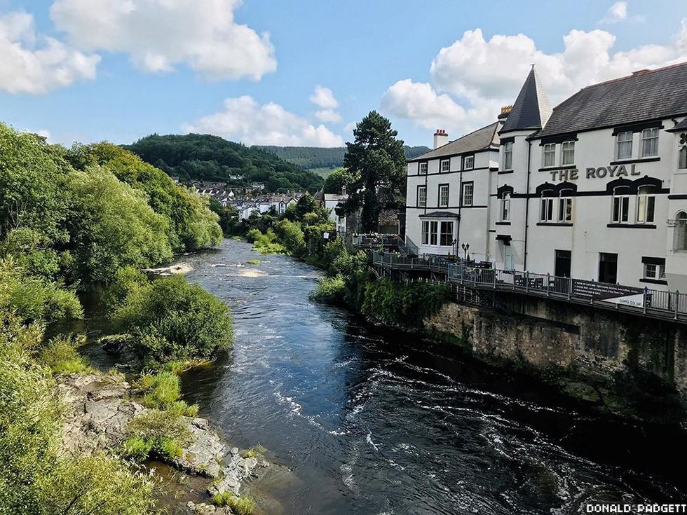 The small village of Llangollen in the north of Wales is the gateway to Snowdonia National Park.