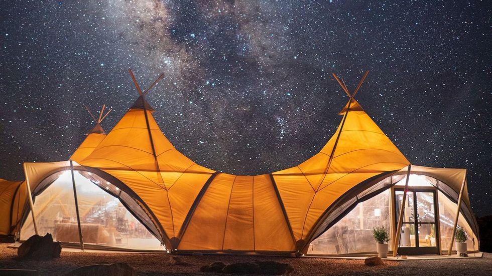 This Canyon Country Glamping Resort Touts Celestial Credentials