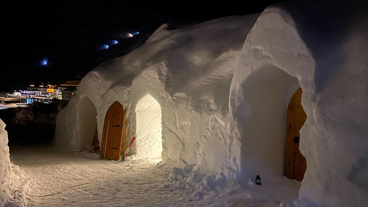 This Family Slept in an Igloo Hotel So You Won’t Have To - At this hotel, the thermostat is always set to freezing.