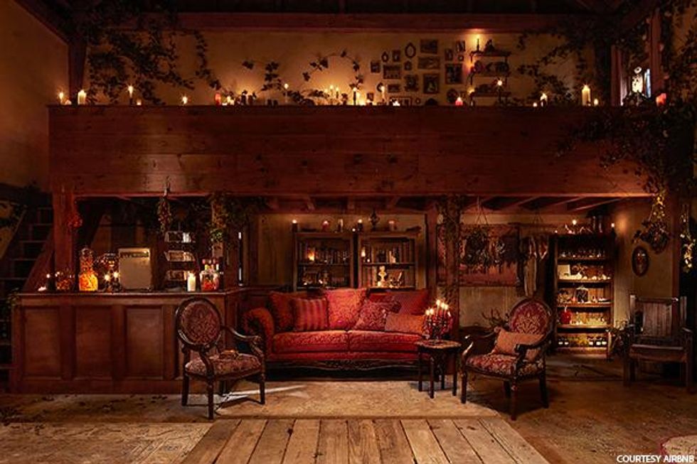 This recreation of the Sanderson sisters\u2019 haunted cottage is available on Airbnb, and for a lot less than you\u2019d think.