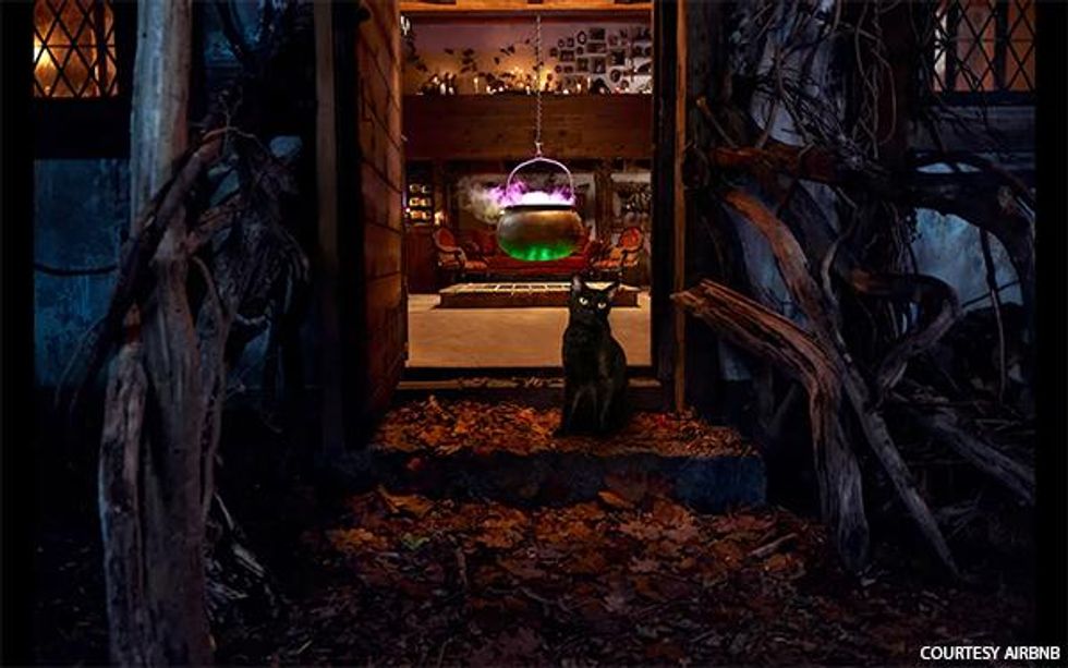 This recreation of the Sanderson sisters\u2019 haunted cottage is available on Airbnb, and for a lot less than you\u2019d think.