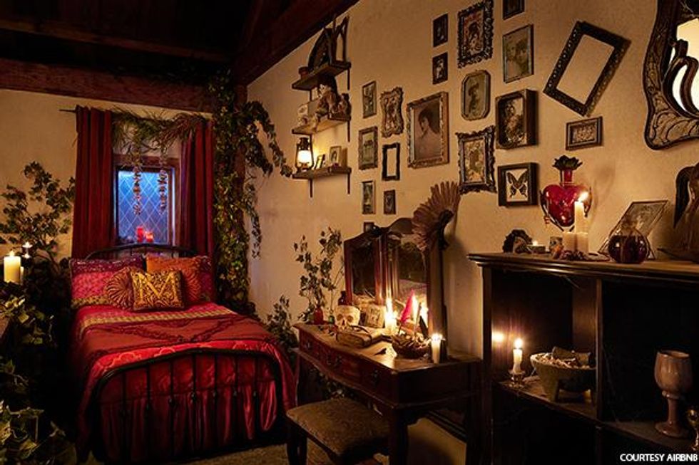 This recreation of the Sanderson sisters\u2019 haunted cottage is available on Airbnb, and for a lot less than you\u2019d think.