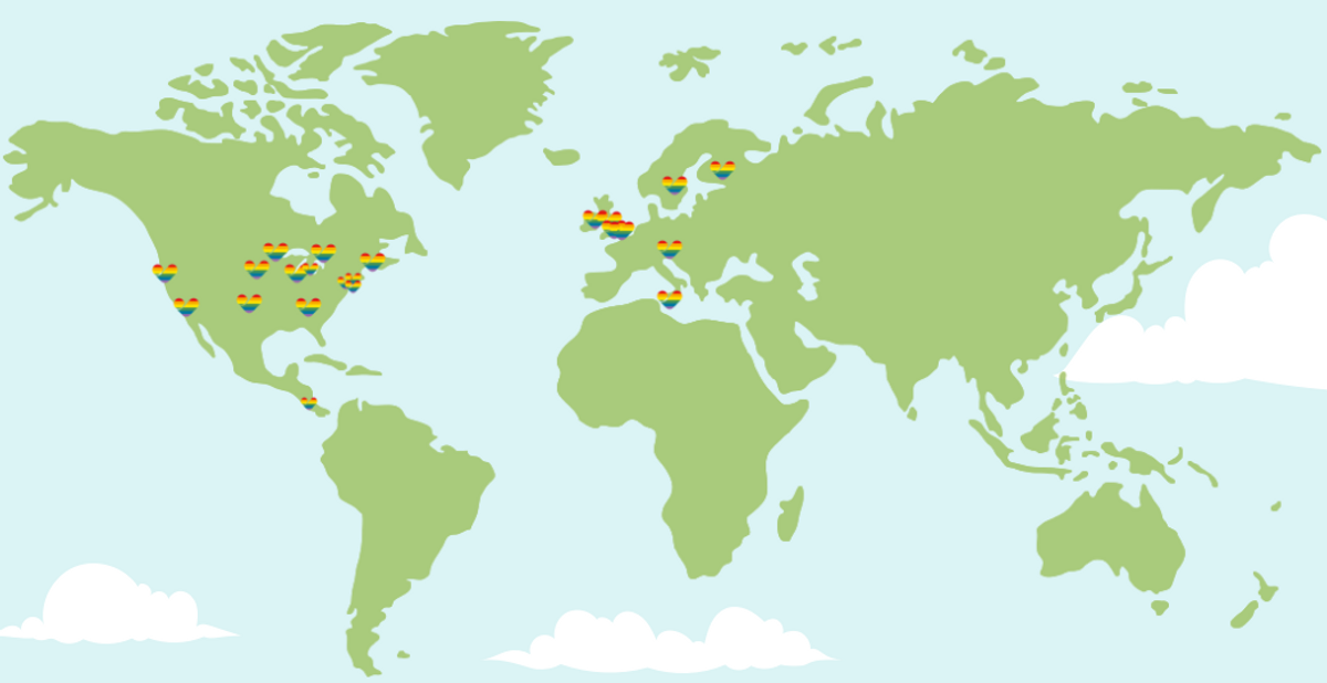 thomas cook airlines pride map