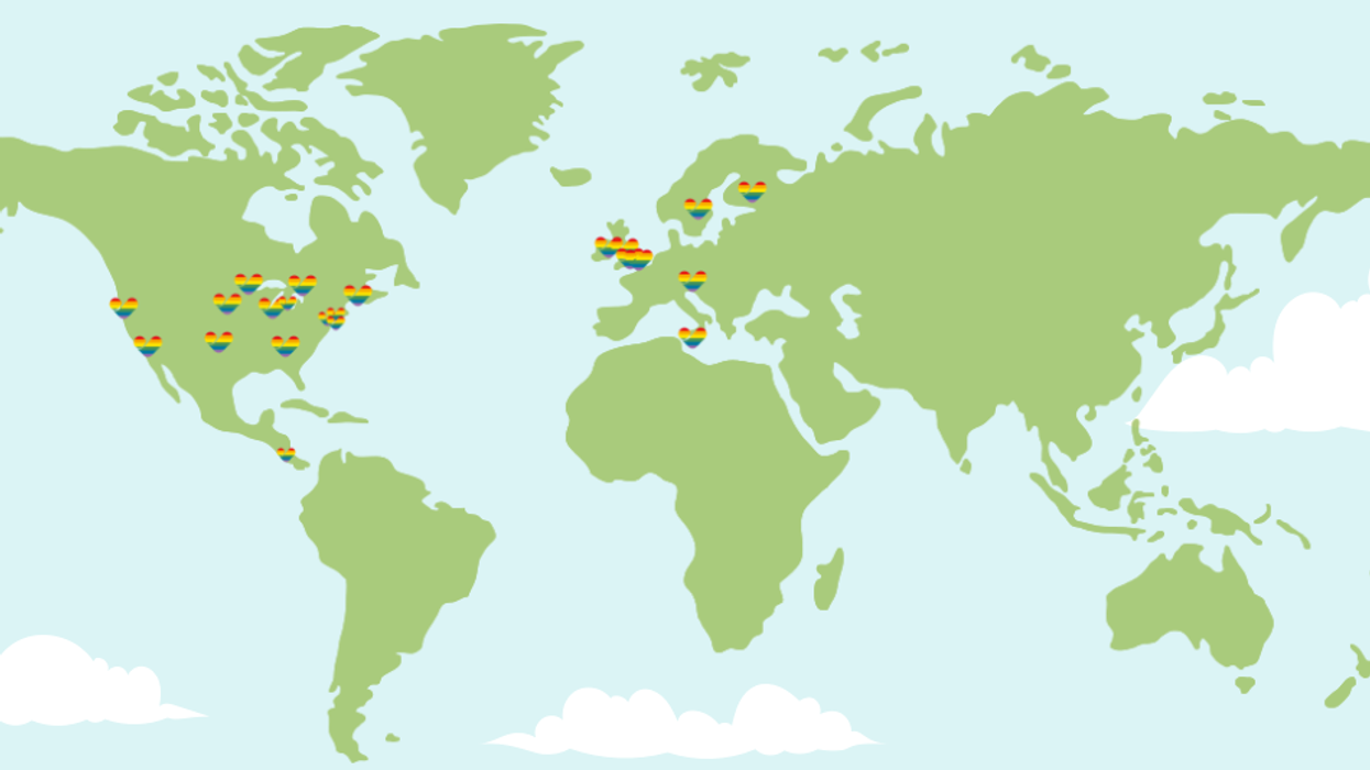 thomas cook airlines pride map