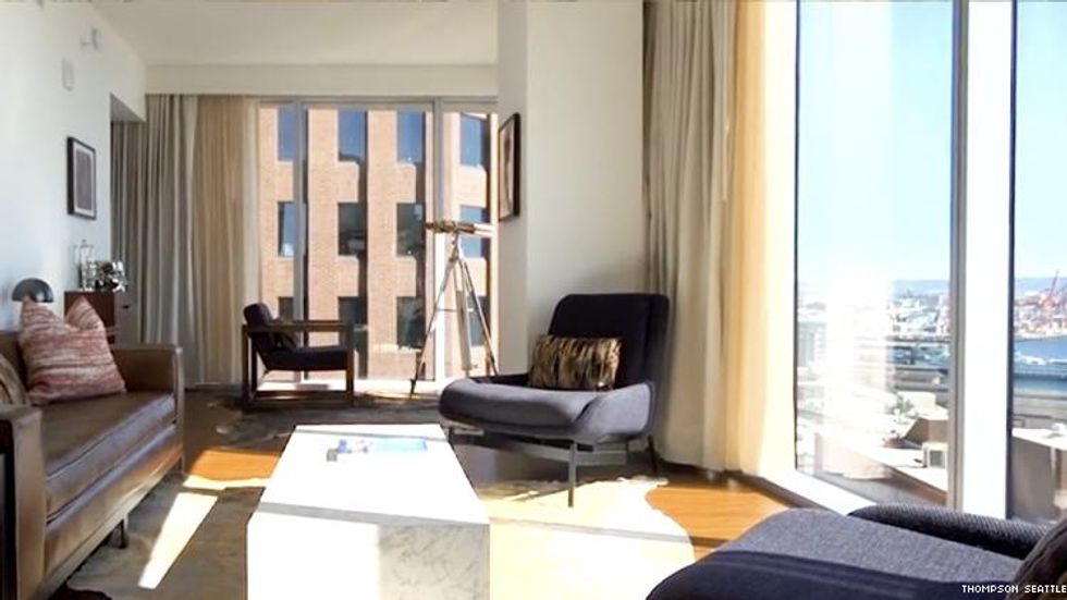 Thompson Seattle hotel suite