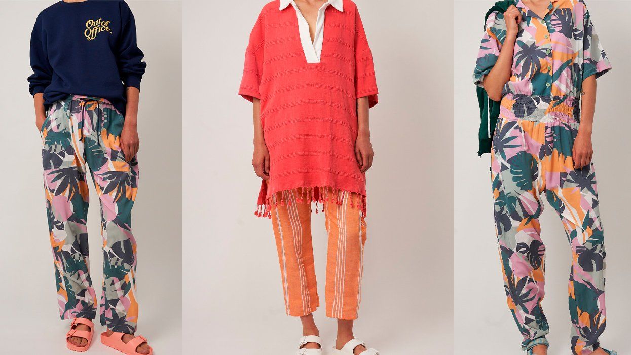 Three looks from Paradised collection of resort wear