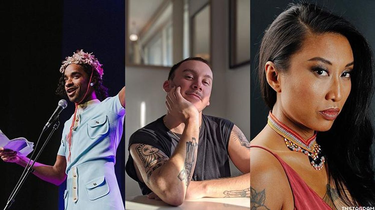 Three of the queer performers from Queer There and Everywhere