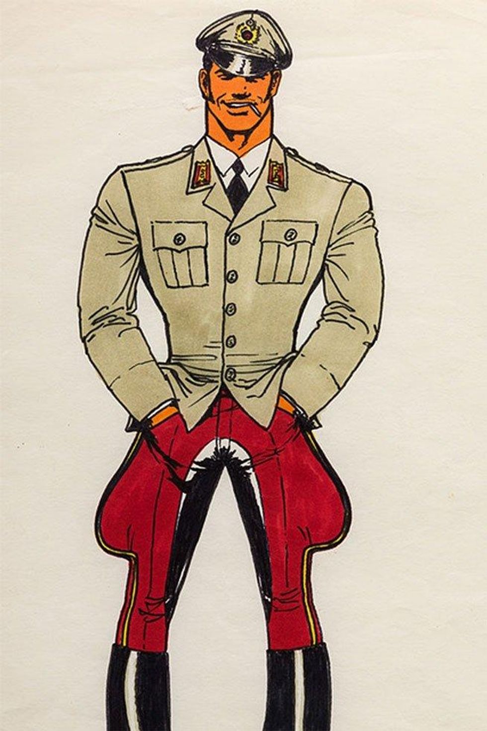 Tom of Finland:at the David Kordansky Gallery