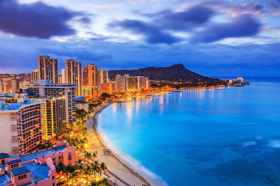 Top 10 Most Instagrammable Beaches in the World\u2013 5. Waikiki Beach, Oahu \u2013 USA
