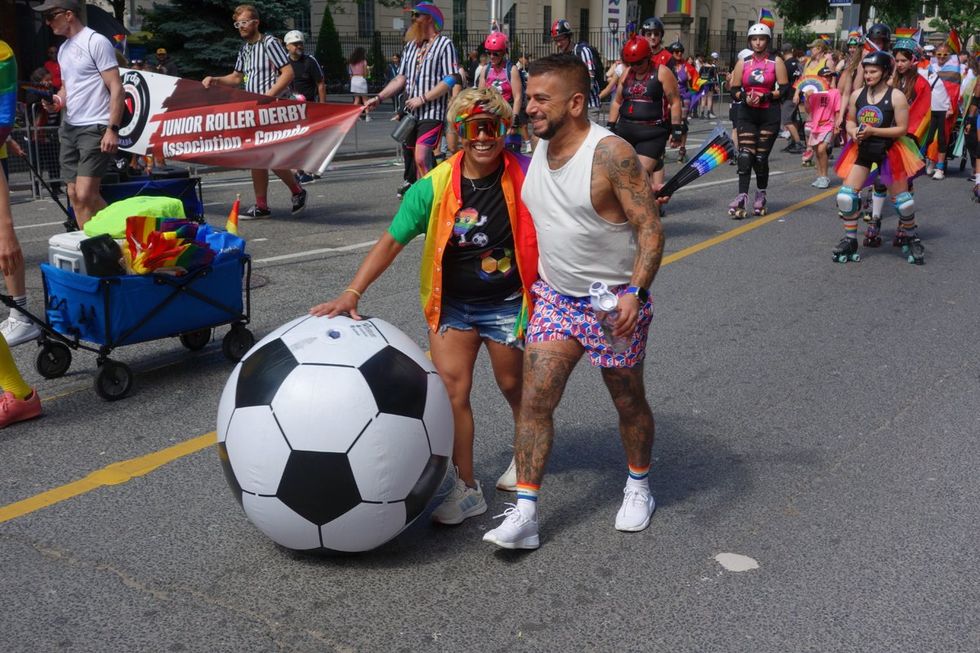 Toronto LGBTQ pride parade march transgender liberation 2024