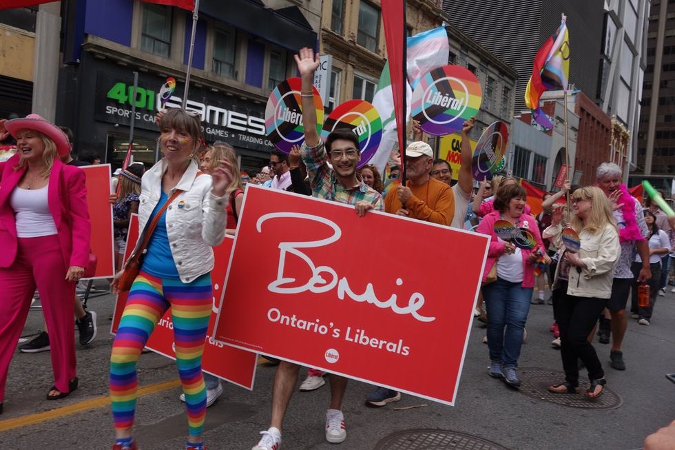 Toronto LGBTQ pride parade march transgender liberation 2024