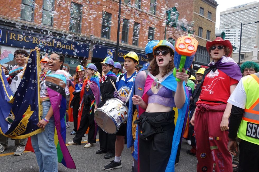 Toronto LGBTQ pride parade march transgender liberation 2024