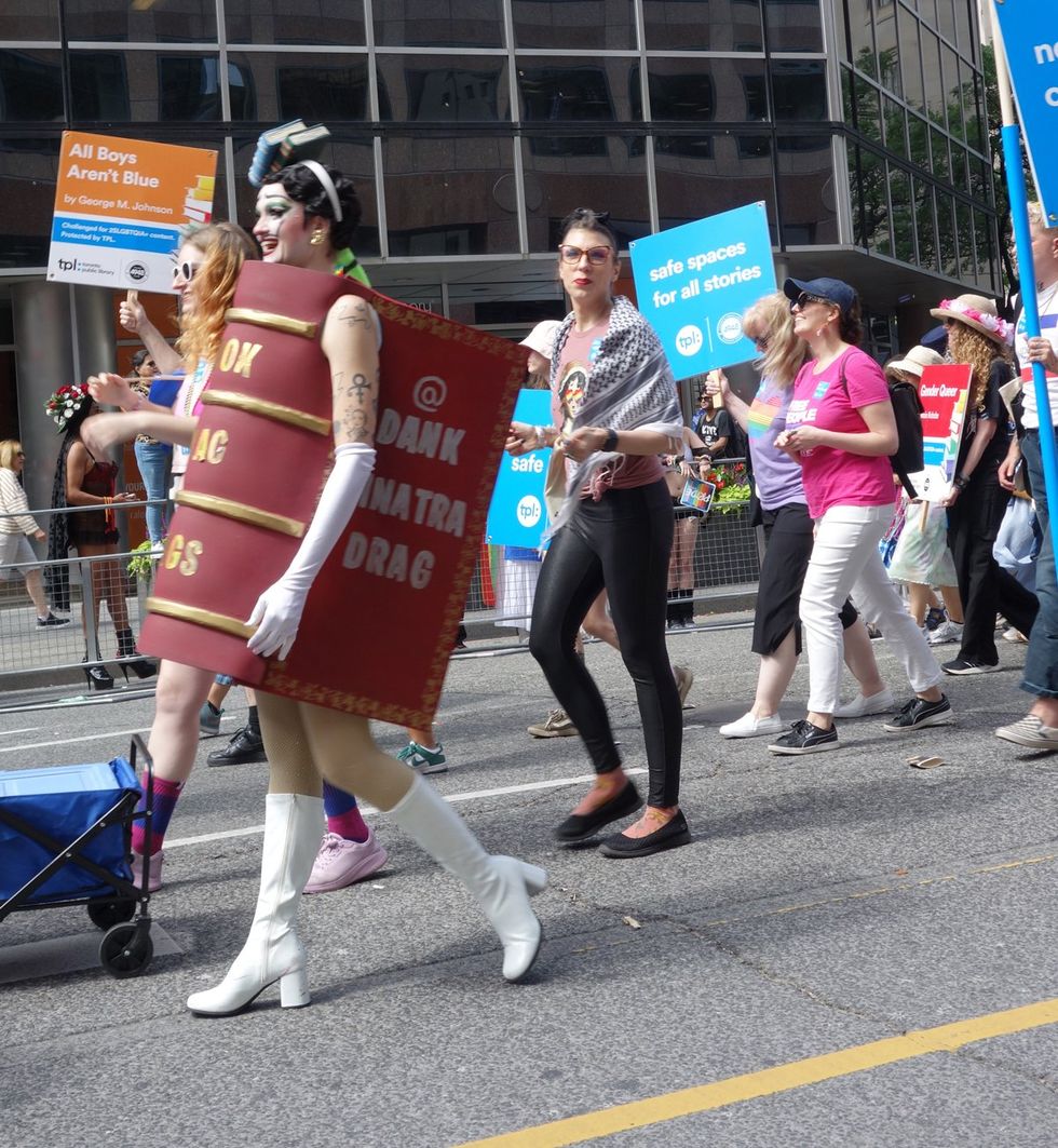 Toronto LGBTQ pride parade march transgender liberation 2024