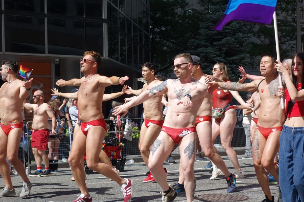Toronto LGBTQ pride parade march transgender liberation 2024