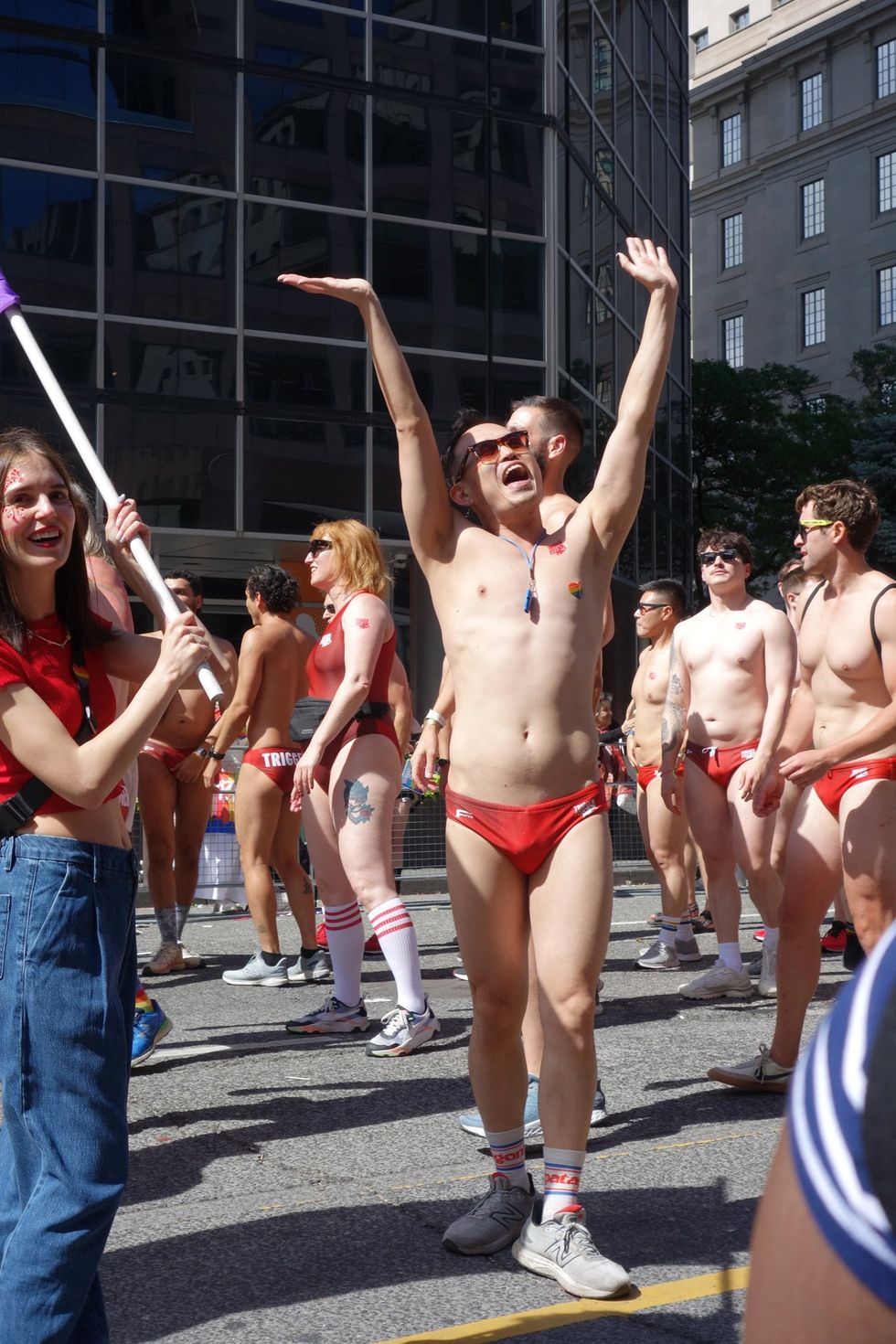 Toronto LGBTQ pride parade march transgender liberation 2024