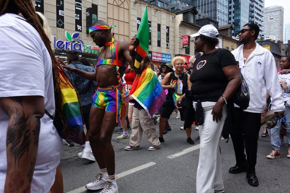 Toronto LGBTQ pride parade march transgender liberation 2024