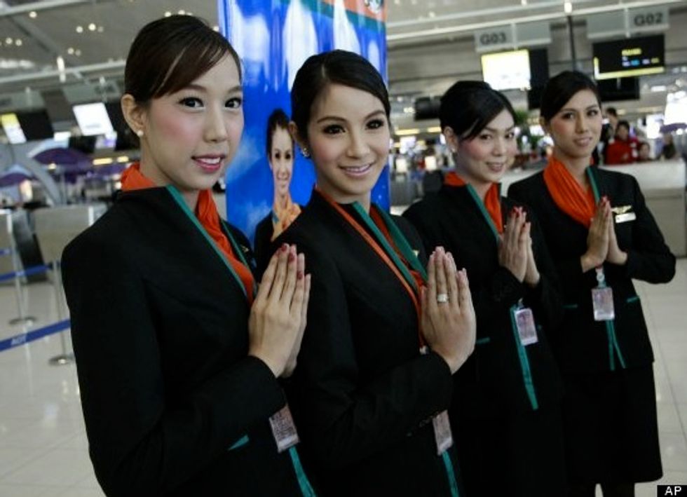 Transgender airhostess'