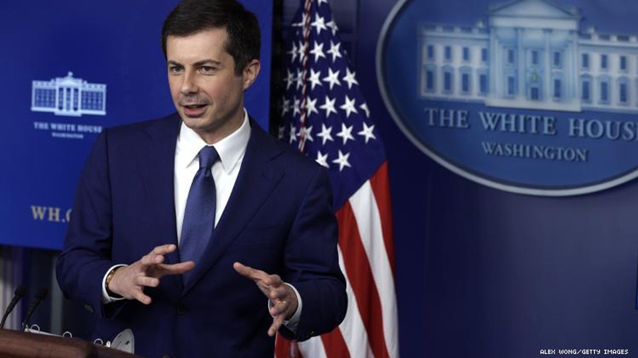 Transportation Secretary Pete Buttigieg