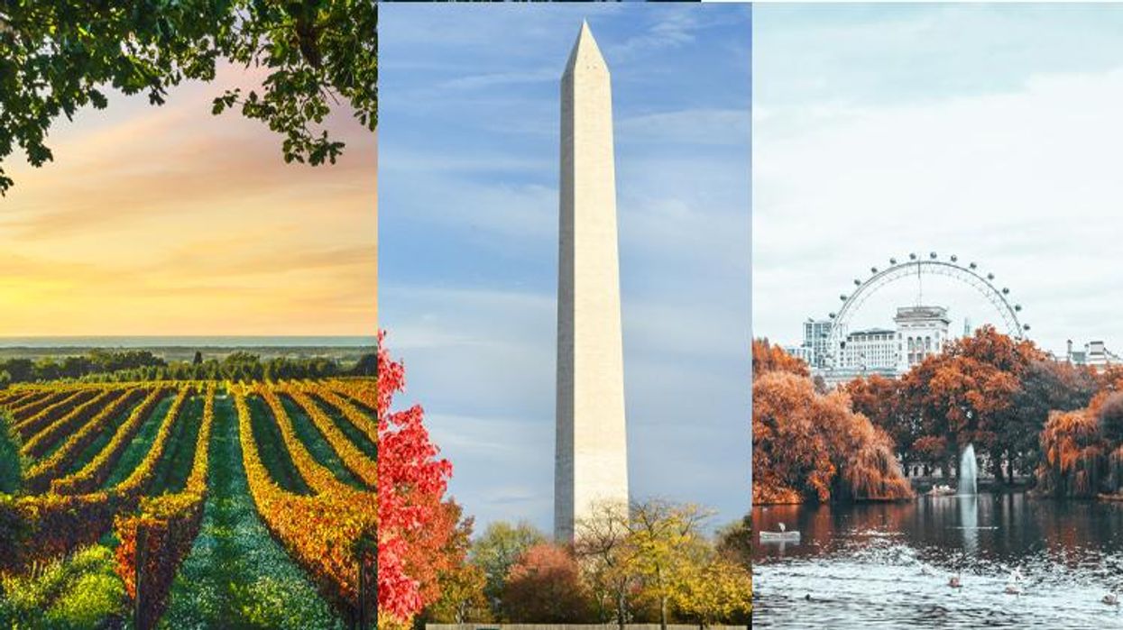 Tryptch of Tuscany, DC, london