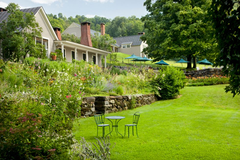 Twin Farms Exterior back Yard Garden copy