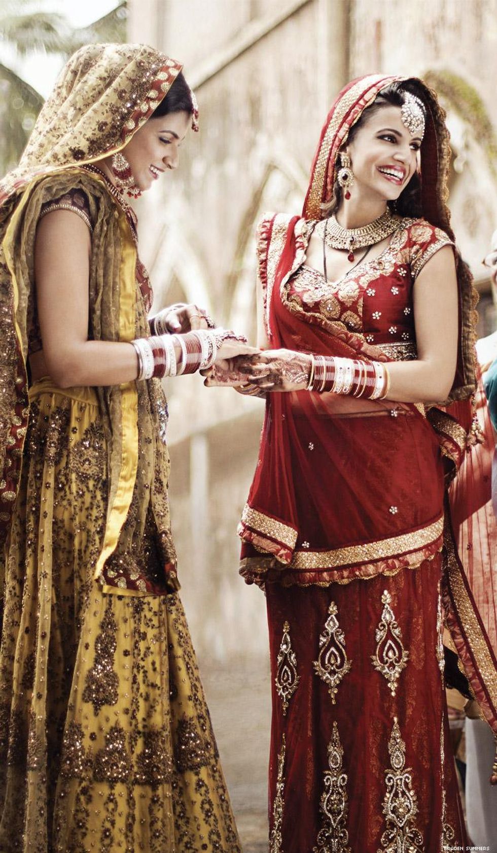 Two women wed in India by Braden Summers
