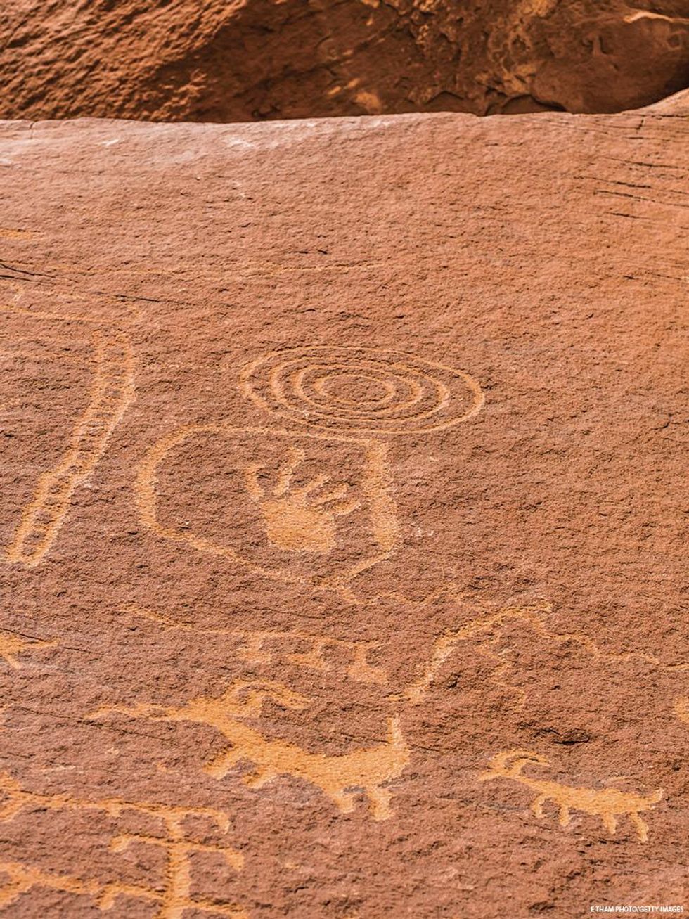 Valley of Fire State Park is a desert wonderland of multi-hued sandstone rocks, prehistoric petroglyphs, and desert solitude \u2013 and just a short drive from Sin City.