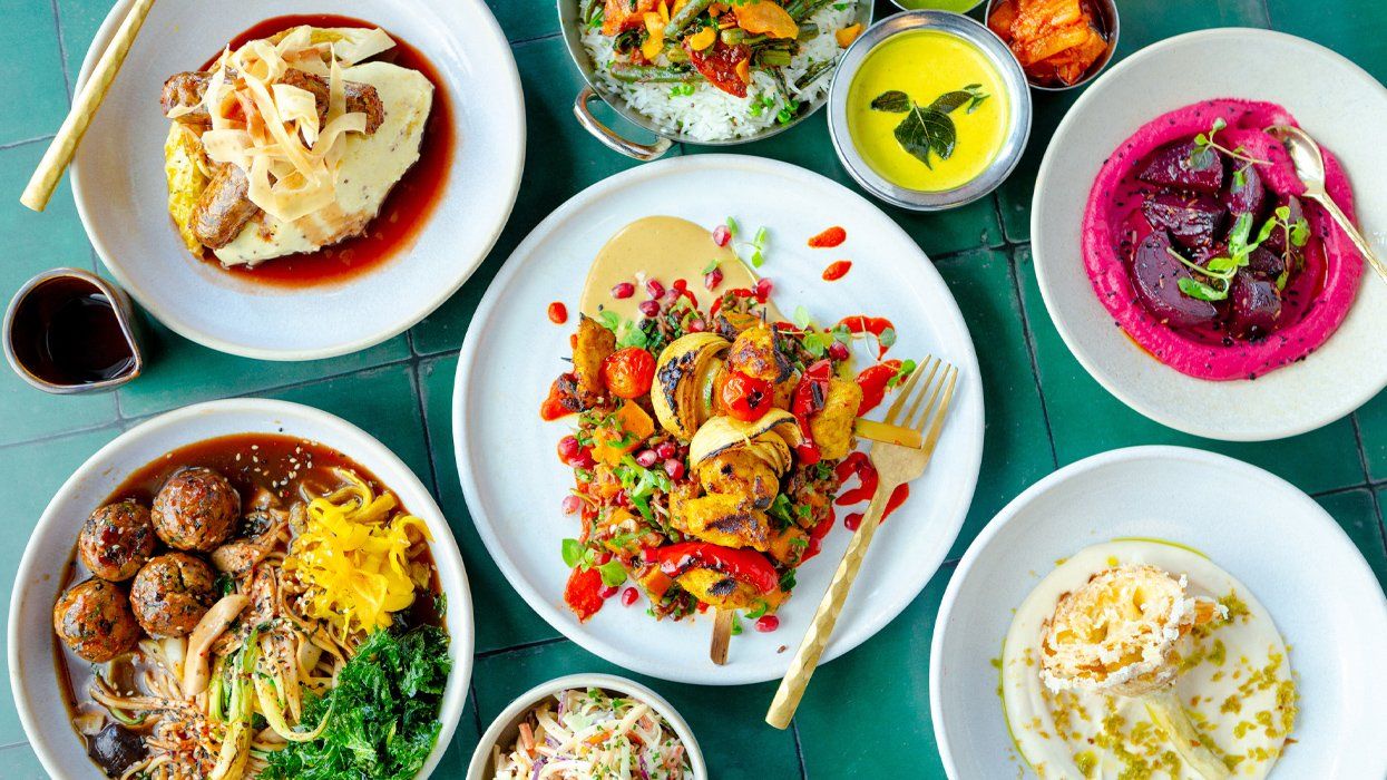 Vegan Cusine at Mildreds in London