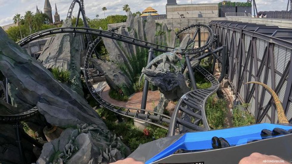 VelociCoaster at Universal in Florida