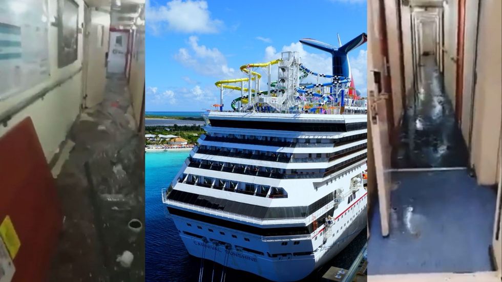 Video Captures Terror as Cruise Ship Floods in Violent Storm