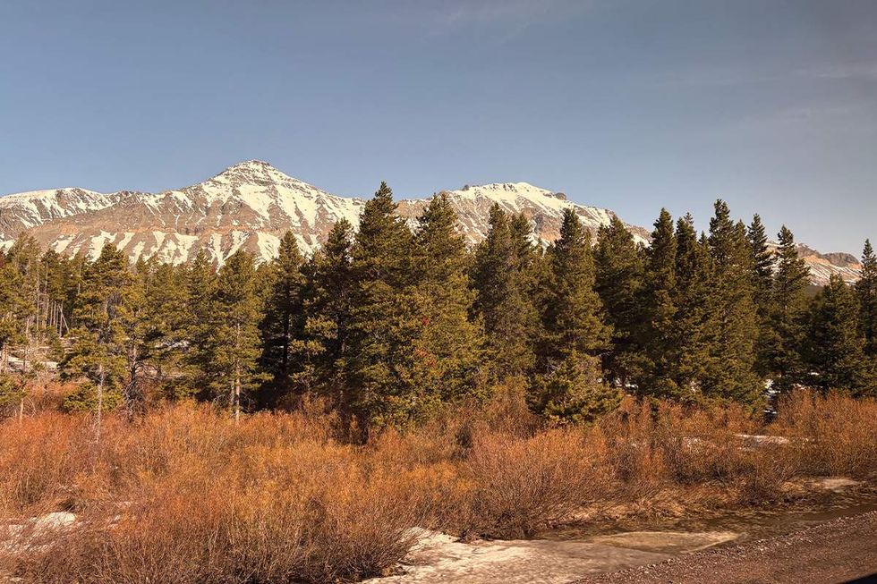 Views from the  Empire Builder train