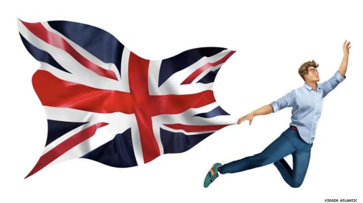 Virgin Atlantic's Gay Icon Oscar