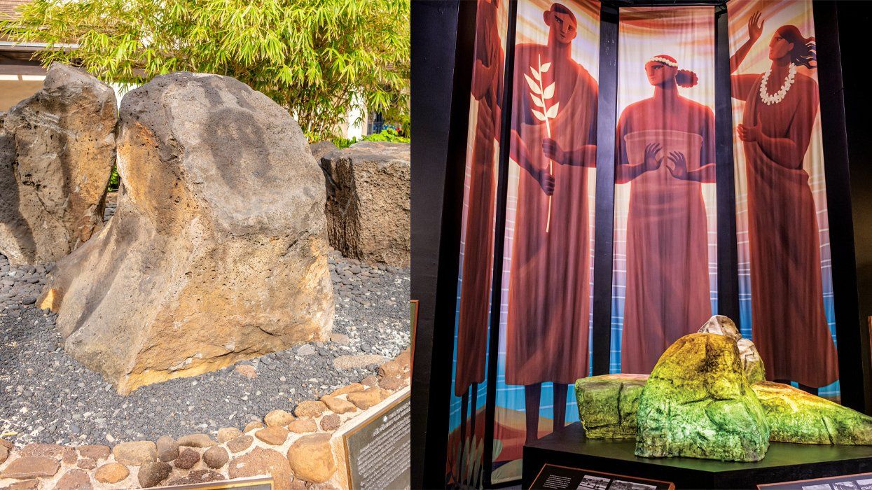 Waikiki's Healing Stones / Kapaemahu at Bishop Museum
